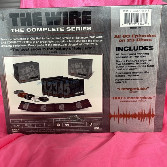 The Wire Complete Series seasons 1-5 HBO 1 2 3 4 5 - Picture 2 of 3